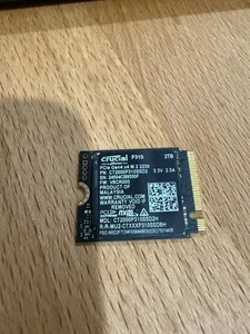 CRUCIAL P310 PCIe Gen4 2230 NVMe SSD, 2 TB SSD M.2, intern - Afbeelding 1 van 2