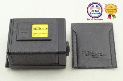 Late [MINT] ZENZA BRONICA 120 6x4.5 Film Back Holder For ETR ETR S Si From JAPAN - Image 1 of 4