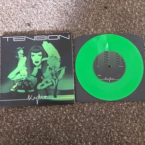 KYLIE MINOGUE TENSION LIMITED EDITION 7' VINYL GREEN SINGLE - Picture 1 of 4