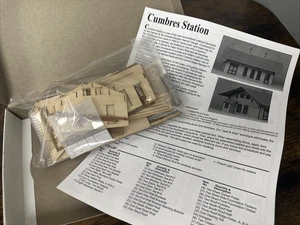 American Model Builders LaserKit HO Kit #155 Cumbres Depot (D&RGW) HOn3 NIB - Picture 1 of 4