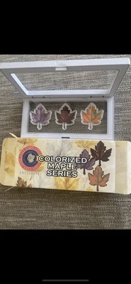 Maple Leaves Silver - Image 1 of 2