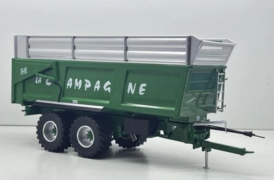 REPLICAGRI,LA CAMPAGNE 71-24 Green Trailer - Limited to 2000 Units, 1/32, REP278 - Image 1 of 4
