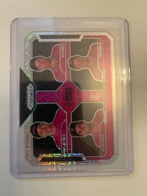 2025 Panini Prizm LIV Golf Range Goats Team Card White Mojo /25 - Image 1 of 3