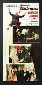 CINEMA-locandina FANTOMAS MINACCIA MONDO Fantômas se déchaîne DE FUNES Hunebelle - Bild 1 von 1