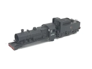 Minitrix N Gauge - Class 2MT 46400 2-6-0 BR Black Steam Locomotive Body & Tender - Picture 1 of 7
