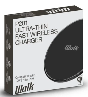 Walk Wireless QI Wireless Charging Pad 10W / 7.5W / 5W for Android & IOS - Image 1 of 4
