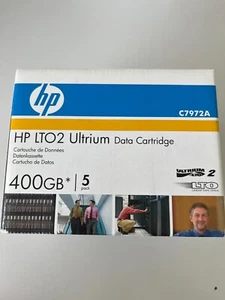 HP LTO2 Ultrium C7972A Data Cartridge 400 GB 5 Pack - Bild 1 von 3