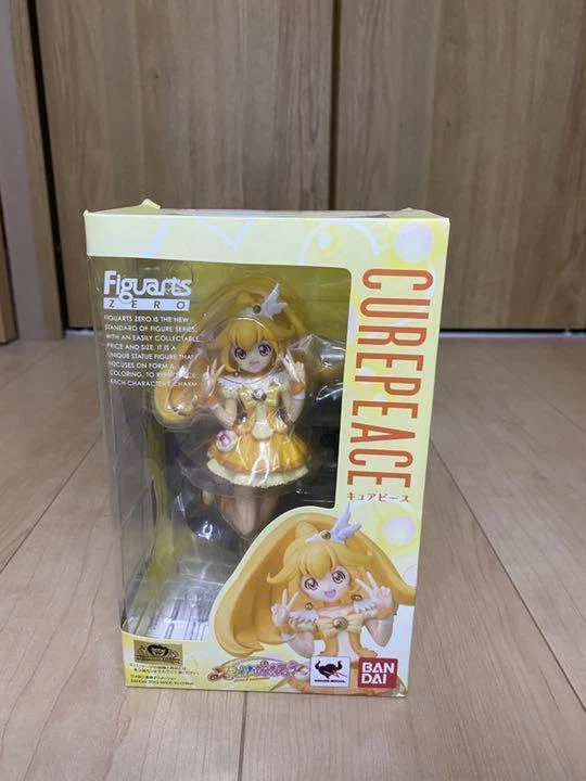Figura Figuarts ZERO Cure Peace Smile PreCure Amarillo Bandai Japón Foto 1 de 2
