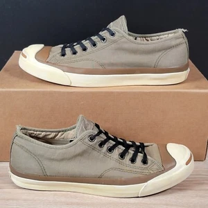 Vintage Converse Jack Purcell John Varvatos Shoes Mens Size 7.5 Army Green 1U992 - Picture 1 of 8