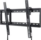TV Wall Mount Bracket for Most 37-70 Inch LED LCD OLED Plasma Flat Black 