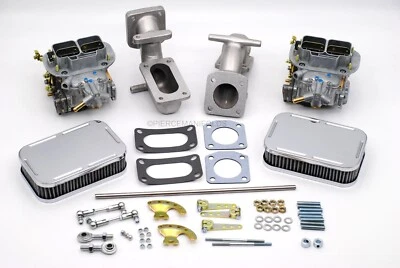 TRIUMPH  TR6  WEBER CONVERSION ~ TWIN WEBER  32/36  DGV GENUINE WEBER CARBS - Image 1 of 4