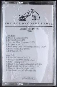 PMD – Shade Business CASSETTE RAP HIP HOP PROMO SEALED OOP - Picture 1 of 1