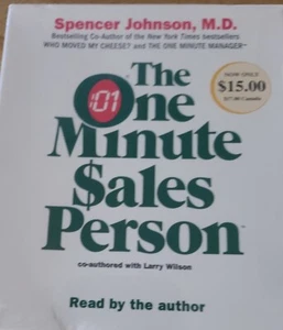 The One Minute Salesperson par Larry Wilson et Spencer Johnson CD livre audio - Photo 1/2