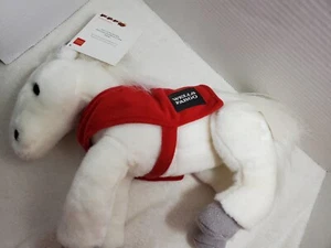 Wells Fargo Bank Snowflake Pony White Horse Stuffed Animal Plush 2011 NEW In Bag - Picture 1 of 8
