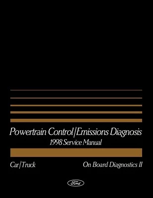 1998 年福特动力总成控制/排放诊断服务手册-汽车和卡车 — 第 1/4 张图片