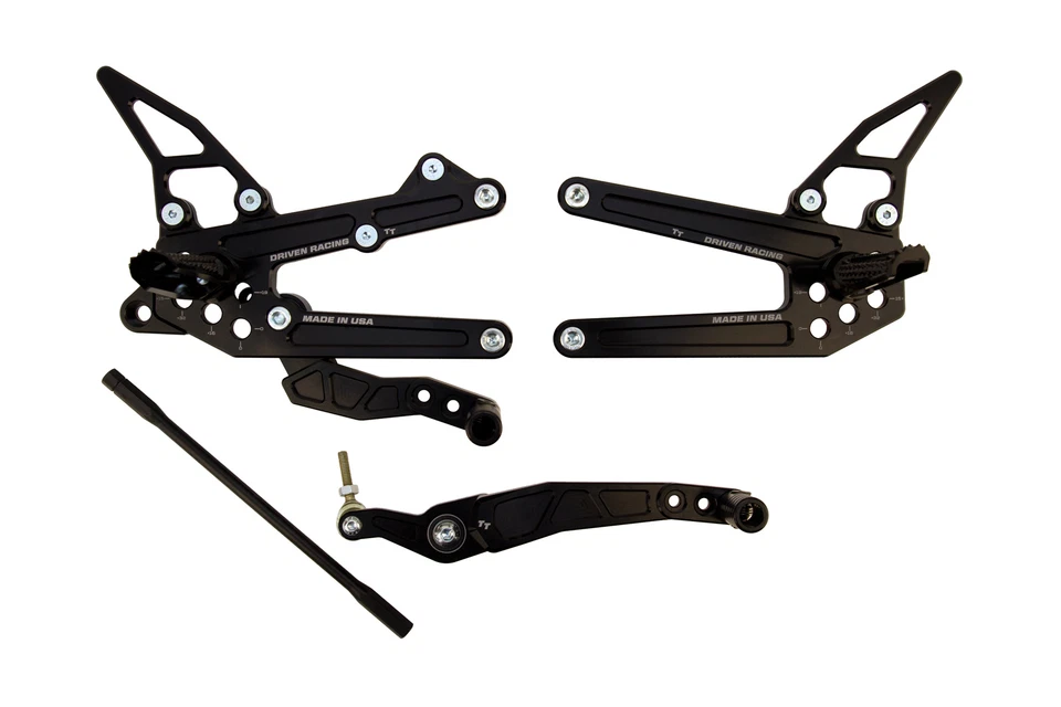 Yamaha R6 2006-2016 conducido TT billet trasero ajustable negro Foto 1 de 1