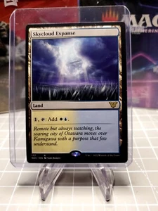 MTG Commander Kamigawa Neon Dynasty R Skycloud Expanse NM - Picture 1 of 2