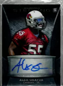 B4248- 2013 Bowman Sterling Autographs #BSAAO Alex Okafor Auto ( ROOKIE CARD) - Picture 1 of 2