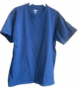 US Coast Guard Soffe Mens Large Crew Neck Short Sleeve Navy T-Shirt Made USA - Picture 1 of 5