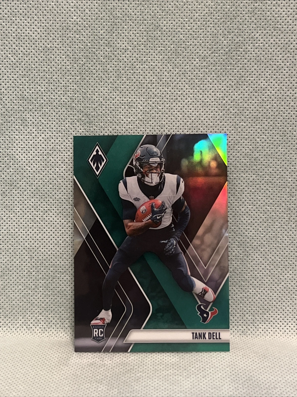 TANK DELL 2023 Panini Phoenix Rookie #135 Green Prizm /25 Houston Texans