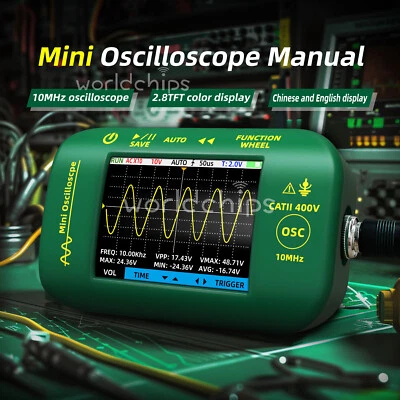 BSIDE OT2 Mini Digital Oscilloscope 2.8'' TFT Color Screen Handheld Oscope Meter - Image 1 of 4