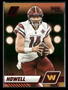 2023 Panini Zenith #100 Sam Howell Red Zone Washington Commanders - Picture 1 of 2