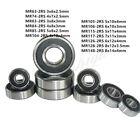 10pcs MR Series MR63-2RS To MR148-2RS Miniature Model Bearing Rubber Sealed...