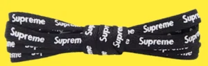 Cordones "Supreme" para Nike, Jordan, AF1 - rojo, blanco, negro, marrón - 120cm - Imagen 1 de 39