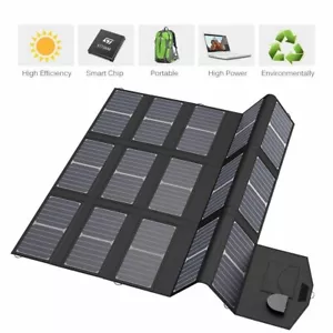 ALLPOWERS 18V 100W Folding Solar Panel Kit Solar Charger for Generator Camping z - Picture 1 of 7