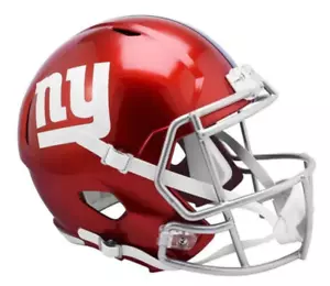 Casco autentico New York Giants Flash taglia intera non firmato - Foto 1 di 2
