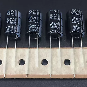 200 piezas 22uF 160V 10X16MM SUNCON (SANYO) FAZ BAJA impedancia alta ondulación condensador - Imagen 1 de 2