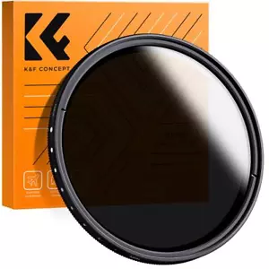 K&F Concept 67 mm verstellbarer ND Objektivfilter variable Neutraldichte ND2 bis ND400 - Bild 1 von 16