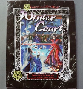 Legend of the Five Rings Winter Court Kyuden Kakita AEG 3024 Rokugan RPG - Picture 1 of 2