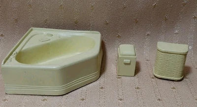 MUEBLES MARX USADOS VINTAGE MINIATURA CASA DE MUÑECAS AGRUPACIÓN Foto 1 de 4