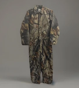 Realtree Camouflage Coveralls Size Youth XL NWT Insulated Walls Hunting Bark - Picture 1 of 15