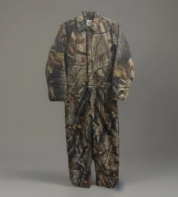 Realtree Camouflage Coveralls Size Youth XL NWT Insulated Walls Hunting Bark - Image 1 of 4