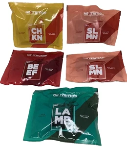 Nextrition Premium Cold Pressed Food Dogs Samples Salmon Chicken Beef Lamb 5 Pkg - Picture 1 of 6