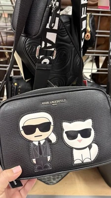 Bandolera Karl Lagerfeld Paris - Combo Negro (Estilo LH5EK9BJ) Foto 1 de 4