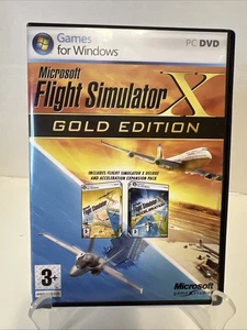 Microsoft Flight Simulator X Gold Edition (PC DVD ROM, 2008) Complete CD Key - Picture 1 of 7