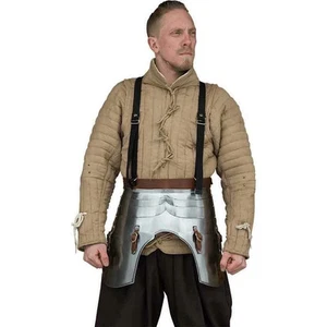 Medieval Imperial Faulds and Tassets LARP Medieval Leg Armor Metallic reenactmen - Picture 1 of 4