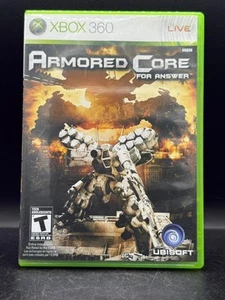 Armored Core: For Answer (Xbox 360), Complete With Manual - Tested & Working - Picture 1 of 2