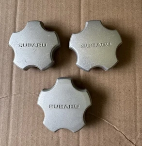 93-02 Subaru Legacy Impreza Forester Wheel Center Cap OEM 28811-AC140 LOT OF 3 - Picture 1 of 5