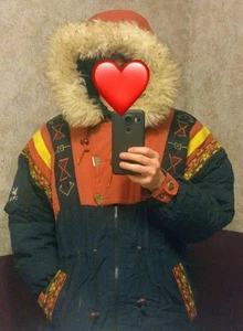 Retro 90s Triple F.A.T. Goose Down Jacket Size Medium - Picture 1 of 6