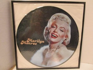 The Legend Lives On Marilyn Monroe Picture Photo Disc Vinyl LP Record NM Framed - Picture 1 of 3