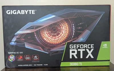 GIGABYTE GeForce RTX 3080 Ti GAMING OC 12GB GDDR6X Graphics Card - Image 1 of 4