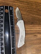 Vintage Case XX M1057 LSSP  Lockback Pocket Knife Aluminum Silver Color