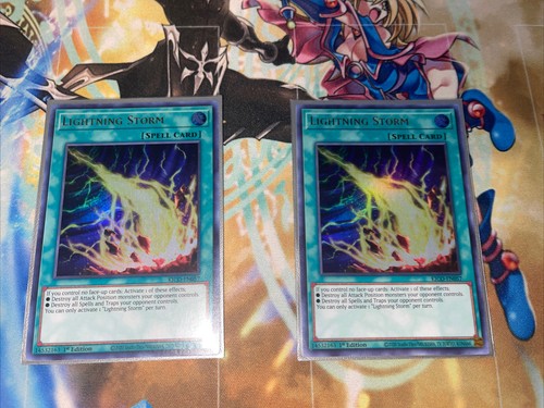 lightning storm yugioh card Amazon.com: Lightning Storm (UR) - RA01-EN061 - Ultra Rare
