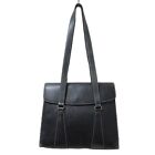 Used Bally Hand Bag Semi-Shoulder Shoulder Bag Leather Black Gy11 X Ladies Vecto
