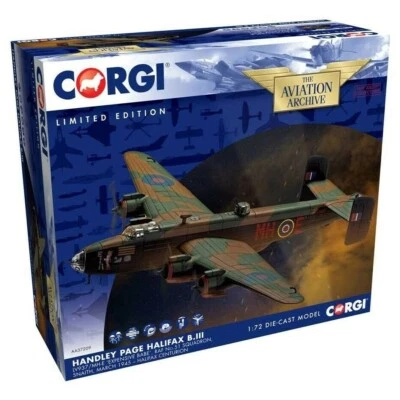 1/72 Corgi Handley Page Halifax B.MK III Diecast Model AA37209 - Image 1 of 4