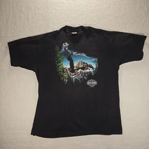 Vtg Harley Davidson Men's T-Shirt XL Sturgis 1991 - Picture 1 of 12